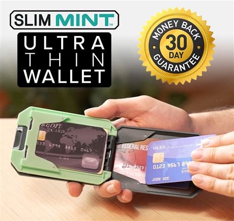 slim mint wallet as seen on tv